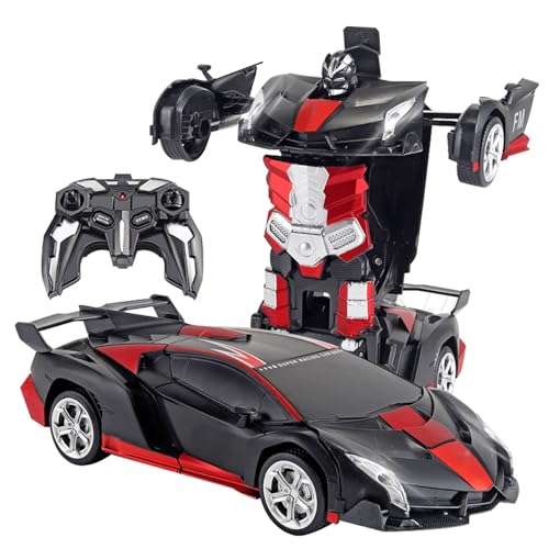 Generisch Electric Deformation Toy Car, Interaktives Lernspielzeug, Rotierende Transformierende RC-Auto, 2-in-1-rotierende Transformierende Design-, Musik- Und Soundeffekte Für Innenräume Und A Generisch Electric Deformation Toy Car, Interaktives Lernspielzeug, Rotierende Transformierende RC-Auto, 2-in-1-rotierende Transformierende Design-, Musik- Und Soundeffekte Für Innenräume Und A von Generisch