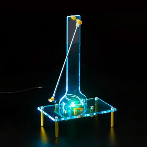 Generisch Elektromagnetische Wellen-Wissenschaftsset, Oszillatorschaukel - DIY Sway Swing mit RGB-LED-Licht - RGB-LED-Licht, Lötprojekt-Kit, elektronischer Oszillator, elektromagnetische von Generisch