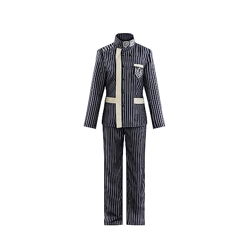 Generisch Erwachsene Saihara Shuichi Cosplay Kostüm Schuluniform Anzug Halloween Outfits,M-Set von Generisch
