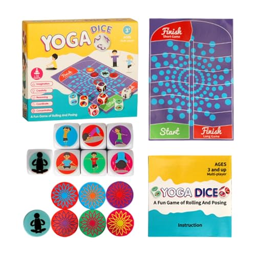 Generisch Exercise Dice Workouts, Fun Games Kid Yoga, Educational Body Movement Fitness Tool for Beginner, Kids, Family, Friends, Home, Valentines and Mother's Day Generisch Exercise Dice Workouts, Fun Games Kid Yoga, Educational Body Movement Fitness Tool for Beginner, Kids, Family, Friends, Home, Valentines and Mother's Day von Generisch