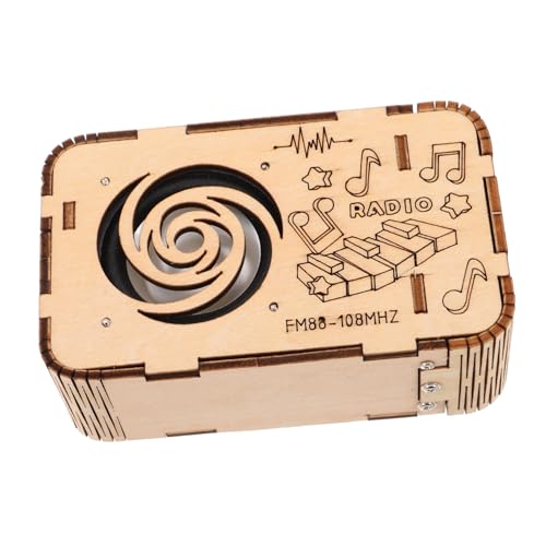 Generisch Experimentierspielzeug für pädagogische 3D-Puzzles Radio-Kit Radio-Lötset DIY-Wissenschafts-Kit Elektrisches Lernspielzeug für Kinderradio Stem-Wissenschafts-Kit Holz Generisch Experimentierspielzeug für pädagogische 3D-Puzzles Radio-Kit Radio-Lötset DIY-Wissenschafts-Kit Elektrisches Lernspielzeug für Kinderradio Stem-Wissenschafts-Kit Holz von Generisch