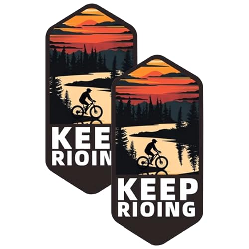 Generisch Fahrradaufkleber, Fahrrad Sticker Individuell, Fahrradrahmen Aufkleber, Handyhülle-Aufkleber | Fahrrad-Oberrohr-Aufkleber Für Wasserflaschen, Laptops, Dekorativer Gepäck-Computer-Aufkleber Generisch Fahrradaufkleber, Fahrrad Sticker Individuell, Fahrradrahmen Aufkleber, Handyhülle-Aufkleber | Fahrrad-Oberrohr-Aufkleber Für Wasserflaschen, Laptops, Dekorativer Gepäck-Computer-Aufkleber von Generisch