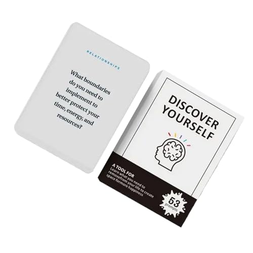 Generisch Family Night Board Games, 56x1.18 Inches Reusable Social Talking Points Cards, Positive Dedicated Deck Card for Family Reunion Dinner Party and Beach Day von Generisch