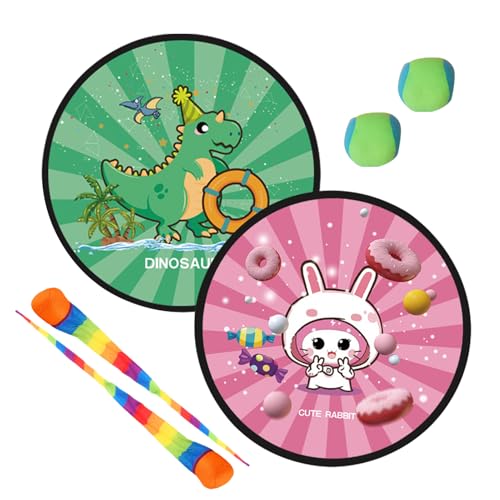 Generisch Fangball-Set | Wurfspielzeug,Outdoor- und Strandspielzeug für Familie, Kinder in Garten, Park, Pool und Camping im Freien von Generisch