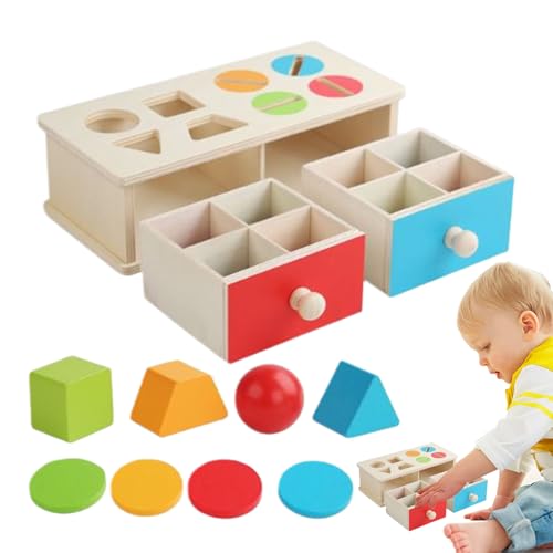Generisch Farb Sortierspielzeug - Formen Zuordnen & Sortieren Lernspielzeug,Pädagogisches Spiel Ab 2 Jahren Zur Förderung Der Hand-Auge-Koordination Für Mädchen Und Im Vorschulalter von Generisch