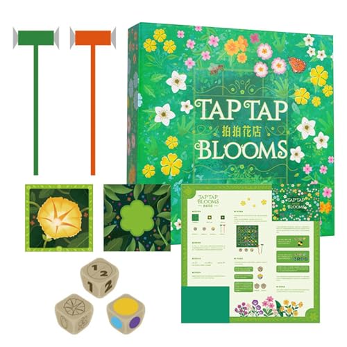 Generisch Farberkennungsspiel für Kinder, Farbkognition Brettspiel,Blumenfarbenerkennung Lernspiele - Bloom -Entwicklungsaktivität für und Mädchen von Generisch