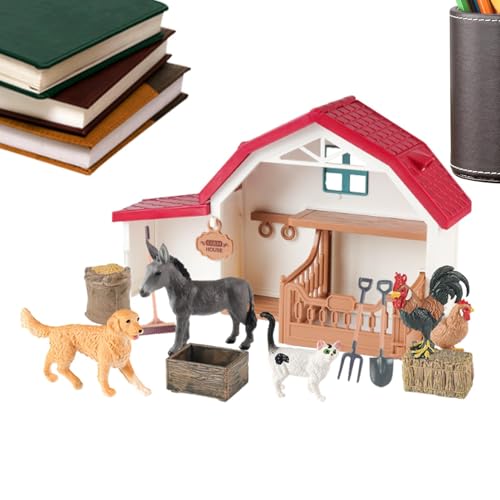 Generisch Farm Animals Toys Kids, Barn Farm, 11.61x3.94in Animal Figures Toddler, Outdoor Play Set Early, Development Activity, Educational Science Kit for Fun Learning Toy, Kids Generisch Farm Animals Toys Kids, Barn Farm, 11.61x3.94in Animal Figures Toddler, Outdoor Play Set Early, Development Activity, Educational Science Kit for Fun Learning Toy, Kids von Generisch