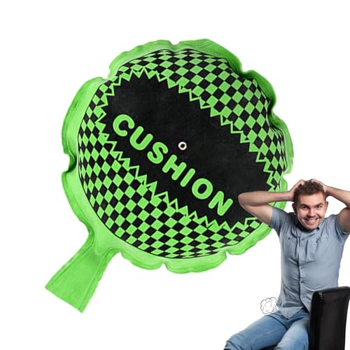 Generisch Fart Cushion | Whoopee Cushion | Funny Fart Bag | Inflatable Fart Toy | Sponge Fart Cushion | Prank Props | Fart Prank Sounds | Funny Fart Bag Children Adults (Green) von Generisch