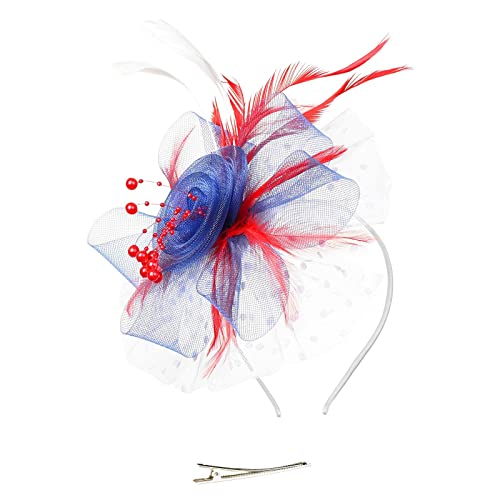 Generisch Fascinator Hüte für Damen Cocktail Tee Party Kopfbedeckung Blume Mesh Feder Fascinator Mädchen Blume Haarclip Fascinatoren Hut Braut Kopfschmuck mit Schleier Stirnband Hochzeit Kirche Hüte Generisch Fascinator Hüte für Damen Cocktail Tee Party Kopfbedeckung Blume Mesh Feder Fascinator Mädchen Blume Haarclip Fascinatoren Hut Braut Kopfschmuck mit Schleier Stirnband Hochzeit Kirche Hüte von Generisch