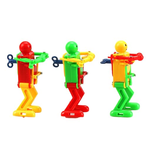 Generisch Feder- & Aufziehspielzeug | Lustige Körperhaltung Tanzender Aufziehroboter | Aufziehspielzeug für Kinder, lustige Express-Aufziehroboter für Partydekorationen, neuartiges Spielzeug von Generisch