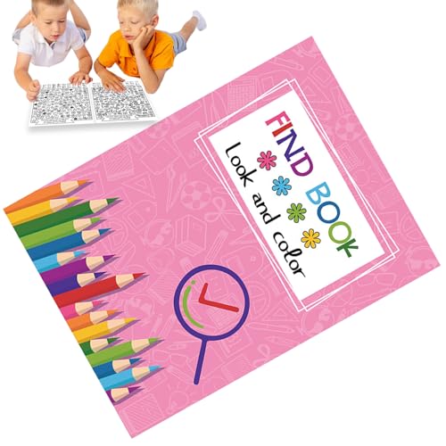 Generisch Finden Sie Buch, Dickes kompaktes Design, farbenfrohes Spielzeug für und Mädchen, schauen und Finden Sie Aktivität, Spaß am, Bibliothek, Urlaub, zu Hause Generisch Finden Sie Buch, Dickes kompaktes Design, farbenfrohes Spielzeug für und Mädchen, schauen und Finden Sie Aktivität, Spaß am, Bibliothek, Urlaub, zu Hause von Generisch
