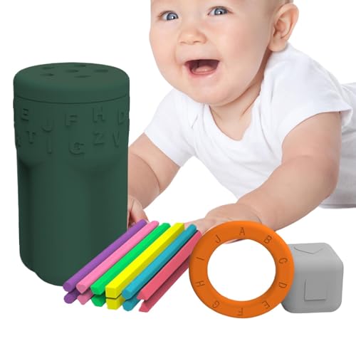 Generisch Fine Motor Toys, Silicone Sensory Skill Toys, Colorful Matching Educational Sorting Activity, Wonderful Souvenir, Soft Learning Games for and Kids, 2.56x2.56x4.72 inches Generisch Fine Motor Toys, Silicone Sensory Skill Toys, Colorful Matching Educational Sorting Activity, Wonderful Souvenir, Soft Learning Games for and Kids, 2.56x2.56x4.72 inches von Generisch