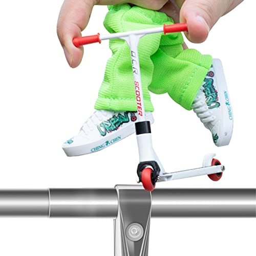 Generisch Finger Board Set - Finger Toys Set for Kids Toddler Adults, Fingertip Movement, Finger Toys | Finger Scooter Toy Scooter Finger Board Accessories with Finger Pants, Shoes, and Tools Generisch Finger Board Set - Finger Toys Set for Kids Toddler Adults, Fingertip Movement, Finger Toys | Finger Scooter Toy Scooter Finger Board Accessories with Finger Pants, Shoes, and Tools von Generisch
