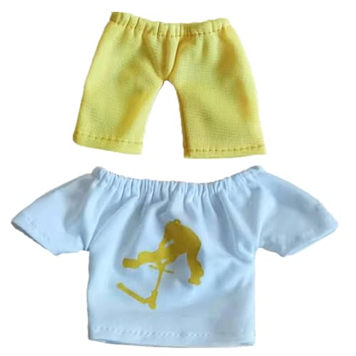 Generisch Finger Clothes - Fingertip Pants T-Shirt Set, Skateboards Accessories Interactive Toys, Finger Boarding Scooter, Game for Movement Party Favors | Kids Children Boys Girls Fun Generisch Finger Clothes - Fingertip Pants T-Shirt Set, Skateboards Accessories Interactive Toys, Finger Boarding Scooter, Game for Movement Party Favors | Kids Children Boys Girls Fun von Generisch