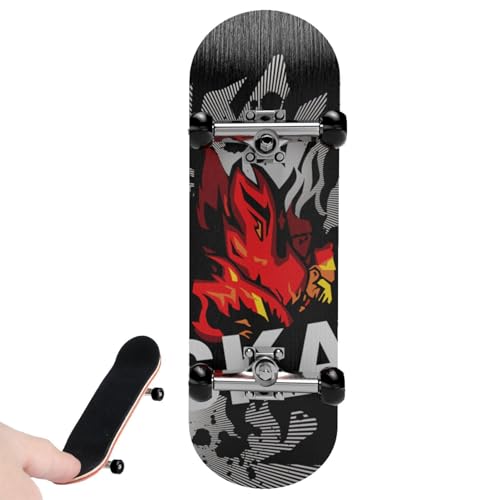 Generisch Finger-Skateboard, Fingerspielzeug mit Upgrade-Kugellagerrädern | Fingerbretter, Skateboard-Fingerbretter für Skateboard-Lernspielzeug, Partygeschenke, Neuheitsspielzeug von Generisch