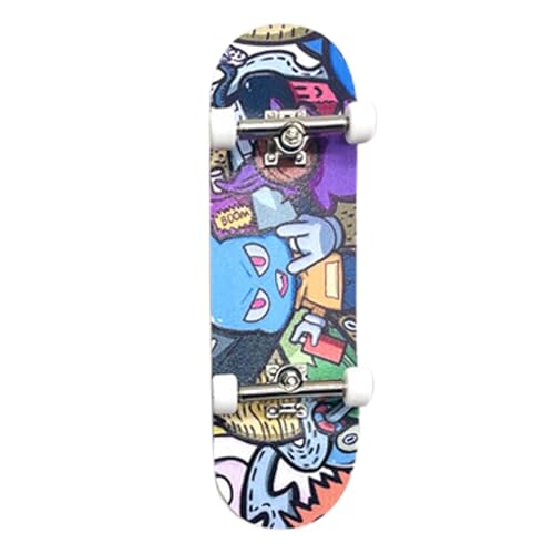 Generisch Finger Skateboard 3,85×1,1 Zoll | Mini Fingerboard Skateboard Aus Ahornholz Perfekt Für Kinder Und Erwachsene Zum Trainieren Der Handgeschicklichkeit Und Zum Stressabbau Generisch Finger Skateboard 3,85×1,1 Zoll | Mini Fingerboard Skateboard Aus Ahornholz Perfekt Für Kinder Und Erwachsene Zum Trainieren Der Handgeschicklichkeit Und Zum Stressabbau von Generisch
