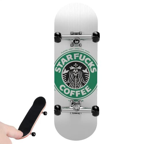 Generisch Finger Skateboard Set, Upgrade Kugellager, Spaßige Fingerboards Für Kinder, Fördert Fokus Und Koordination, Tolle Muster Für Dekoration Und Spielzeug Generisch Finger Skateboard Set, Upgrade Kugellager, Spaßige Fingerboards Für Kinder, Fördert Fokus Und Koordination, Tolle Muster Für Dekoration Und Spielzeug von Generisch