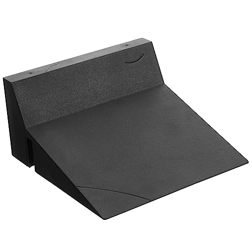 Generisch Finger-Skateboard-zubehör Squat-Rampe Skateboards Fingertrainingsparks Schräges Brett Skateboard- Roller Kniebeugenkeilblock Finger-Skateboard-Park Auto Plastik von Generisch