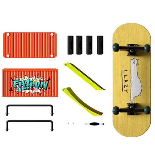 Generisch Finger Skateboards for Kids, Funny Skateboard Toy, Finger Skateboard Kits, Finger Boards Toy, Hand Skateboard for Children, Finger Skateboard Set, Compact Fingerboard for Kids Generisch Finger Skateboards for Kids, Funny Skateboard Toy, Finger Skateboard Kits, Finger Boards Toy, Hand Skateboard for Children, Finger Skateboard Set, Compact Fingerboard for Kids von Generisch
