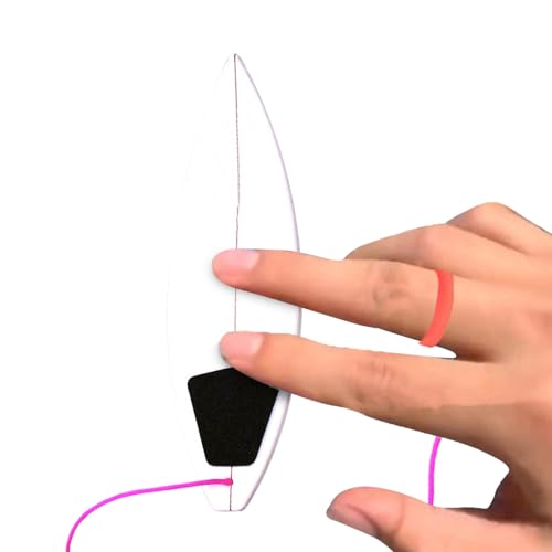 Generisch Fingerboards Brandung,Kreative Mini-Surfbretter für die Finger | Finger Surfboard Surf The Wind Miniboard für über 3-jährige Kinder und Surfer, die ihre Surffähigkeiten verbessern möchten von Generisch