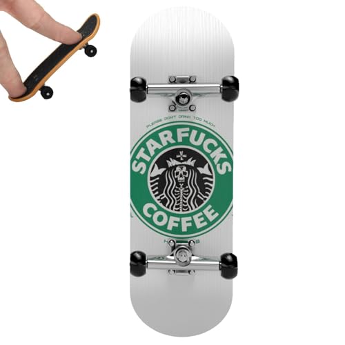Generisch Fingerbretter für Kinder - Mini-Fingerspielzeug mit Upgrade-Kugellagerrädern - Fingerbretter, Mini-Skateboard-Fingerbretter für Skateboard-Lernspielzeug, Partygeschenke, Neuheitsspielzeug Generisch Fingerbretter für Kinder - Mini-Fingerspielzeug mit Upgrade-Kugellagerrädern - Fingerbretter, Mini-Skateboard-Fingerbretter für Skateboard-Lernspielzeug, Partygeschenke, Neuheitsspielzeug von Generisch