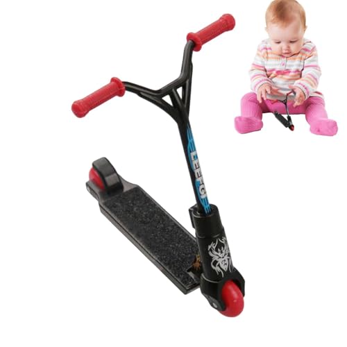 Generisch -Fingerroller - Winziger Trick Scooter | Neuartiges Kinderspielzeug Mit Zwei Rädern(8,1 * 5,6 * 8,2 cm) von Generisch