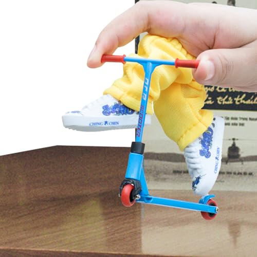 Generisch Fingerspielzeug-Skateboards - Fingerspielzeug-Set Beinhaltet Finger Scooter Finger Pants Schuhe - Finger-Ersatzräder Werkzeuge Bewegung, Partyzubehör von Generisch