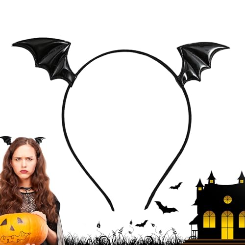 Generisch -Stirnband, Halloween-Stirnbänder für Frauen,Halloween Haarreif - Dekorative Kopfbedeckung, schwarzer Fledermausflügel-Haarreifen, Halloween-Haarschmuck Generisch -Stirnband, Halloween-Stirnbänder für Frauen,Halloween Haarreif - Dekorative Kopfbedeckung, schwarzer Fledermausflügel-Haarreifen, Halloween-Haarschmuck von Generisch