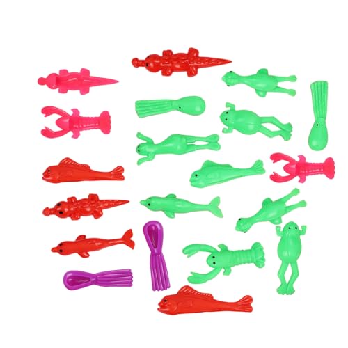 Generisch Flick Gummitiere | Dehnbare Meereslebewesen-Fingerschleudertiere | Slingshot Marine Life, Finger Flying Marine Life Katapult Spielzeug für Mädchen von Generisch