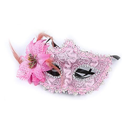 Generisch Floral Mask Party Halloween Fancy Dress Half Cosplay Face Cover Generisch Floral Mask Party Halloween Fancy Dress Half Cosplay Face Cover von Generisch