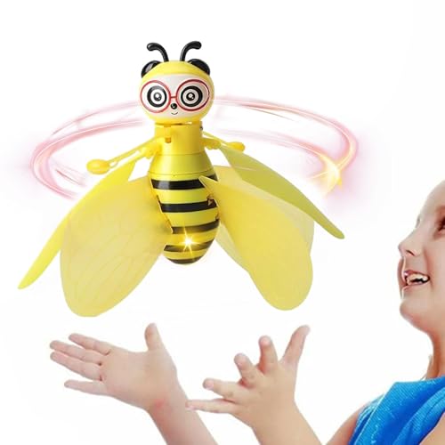 Generisch Flying Bee Toys - Intelligente Einführung Fliegende Puppen | Wiederaufladbares Lenkradspielzeug mit Infrarotsensor, farbenfrohen LED -Leuchten, Bildungsspielzeug für und Mädchen hängen Generisch Flying Bee Toys - Intelligente Einführung Fliegende Puppen | Wiederaufladbares Lenkradspielzeug mit Infrarotsensor, farbenfrohen LED -Leuchten, Bildungsspielzeug für und Mädchen hängen von Generisch