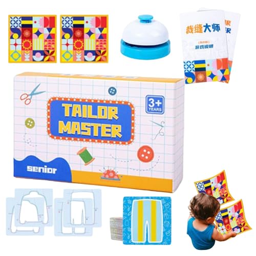 Generisch Formen-Lernspielzeug, Farb-Formsortierer - Frühes Lernspielspielzeug,40 Karten Kinder zeichnen Farbanpassungsspiel, verbessern die Denkfähigkeiten für 2 Spieler, Hand-Auge-Koordination von Generisch