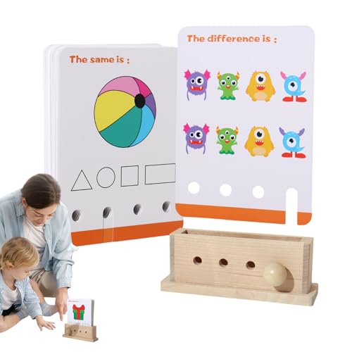 Generisch Formsortierspielzeug – Pädagogisches Holzspielzeug, Formlernbrett Sortierhilfe | Lernspiel Bunten Steckformen Kleinkinder, inspiriertes Zuordnungsspiel Logik Hand Augen Koordination von Generisch