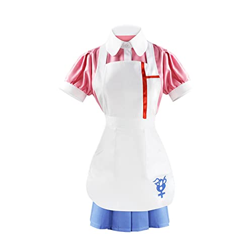 Generisch Frauen Mikan Tsumiki Cosplay Kostüm Dienstmädchen Uniform Kleid Für Halloween,Pink-XL von Generisch