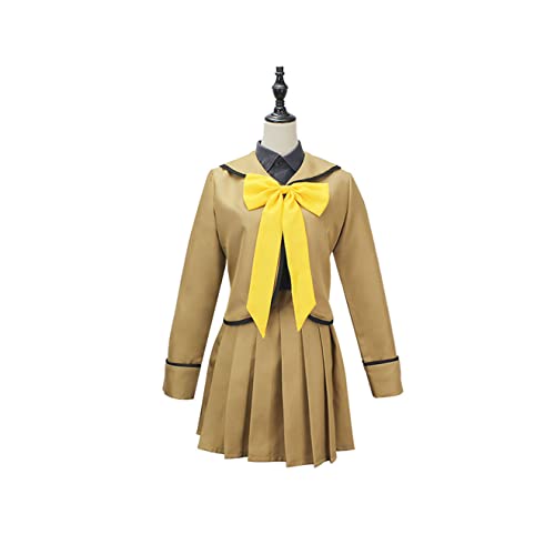 Generisch Frauen Momozono Nanami Cosplay Kostüm JK Schuluniform Matrosenanzug,XL-Set von Generisch