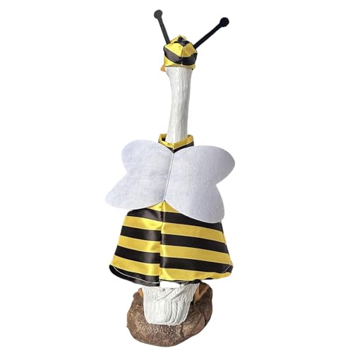 Generisch Frühlingsgans-Outfit, Veranda-Gans-Kleidung mit Flügel für 23 Puppenkleidung (Yellow, 适用于23寸的大鹅) von Generisch