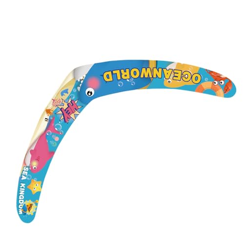 Generisch Fun Disc, Schaumscheibe,Cartoon V -Form zurückkehrt Darts - Disc -Ausrüstung im Freien, Manöver -Dart, Fliege Spielzeug für Kinder Mädchen für Gartensportcamping von Generisch