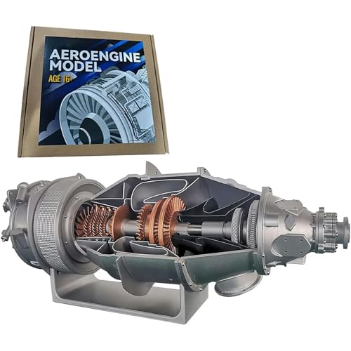 Generisch Funktionsfähiger Turboprop-Motor-Modellbausatz, über 100 Teile PT6A Turbofan-Flugzeugmotor Turbojet 3D-Druck Kampfflugzeugmotor-Simulation Elektrisches Modell Generisch Funktionsfähiger Turboprop-Motor-Modellbausatz, über 100 Teile PT6A Turbofan-Flugzeugmotor Turbojet 3D-Druck Kampfflugzeugmotor-Simulation Elektrisches Modell von Generisch