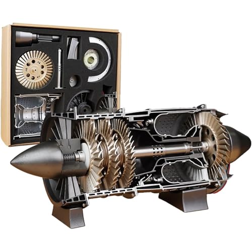 Generisch Funktionsfähiges Turbostrahltriebwerk-Modell, WP-85 Turbofan-Flugzeugtriebwerk zum Selberbauen, 3D-Modell für Erwachsene – über 100 Teile Generisch Funktionsfähiges Turbostrahltriebwerk-Modell, WP-85 Turbofan-Flugzeugtriebwerk zum Selberbauen, 3D-Modell für Erwachsene – über 100 Teile von Generisch