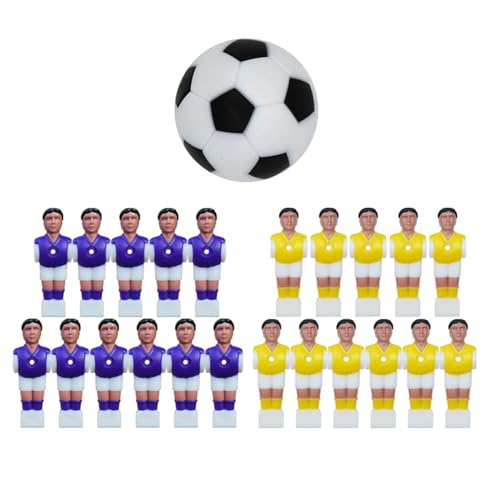 Generisch Fußballmänner Set, Tischfußballspielspieler | Harz Table Guys Fußballspieler Figuren | Creative Football Figures Accessoires für Fans, Kinder, Erwachsene, Freunde Generisch Fußballmänner Set, Tischfußballspielspieler | Harz Table Guys Fußballspieler Figuren | Creative Football Figures Accessoires für Fans, Kinder, Erwachsene, Freunde von Generisch