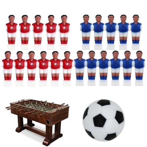 Generisch Fußballmann mit Ball, Tischfußballspieler Set, Harz Table Guys Fußballspieler Figuren, Creative Football Figures Accessoires für Fans, Kinder, Erwachsene, Freunde Generisch Fußballmann mit Ball, Tischfußballspieler Set, Harz Table Guys Fußballspieler Figuren, Creative Football Figures Accessoires für Fans, Kinder, Erwachsene, Freunde von Generisch
