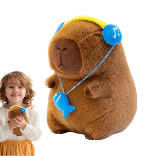 Generisch Gefüllte Capybara, Capybara Plüsch | Cartoon Home Decor Animal Doll | Weiches braunes Capybara Stoffed Pillow Plüschspielzeug für Familie, Freunde, Erwachsene, Frauen, Kinder Generisch Gefüllte Capybara, Capybara Plüsch | Cartoon Home Decor Animal Doll | Weiches braunes Capybara Stoffed Pillow Plüschspielzeug für Familie, Freunde, Erwachsene, Frauen, Kinder von Generisch