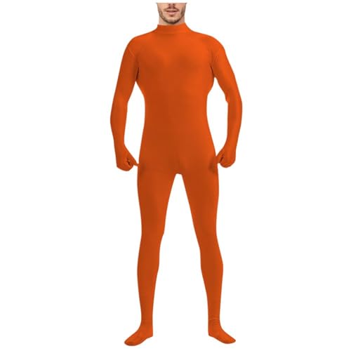 Generisch Ghostly Garb – Ultraleichter Unsichtbarkeitspony, ideal für Halloween-Abenteuer und Cosplay (Orange, L) von Generisch