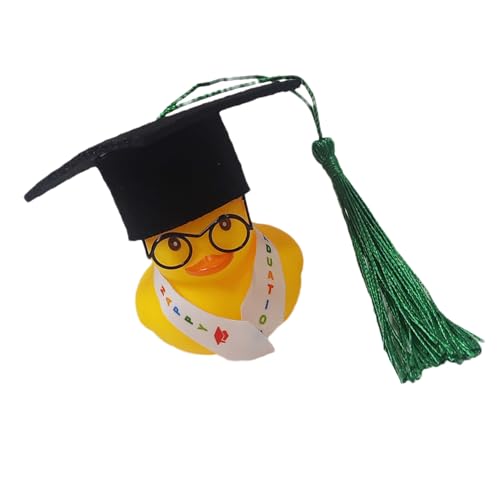 Generisch Grad-Party-,Abschluss- | Badeente für Abschlussfeier|Entzückende, einzigartige Absolventen-Party- mit Mini-Abschlusshut und Brille für die Schlafzimmerdekoration Generisch Grad-Party-,Abschluss- | Badeente für Abschlussfeier|Entzückende, einzigartige Absolventen-Party- mit Mini-Abschlusshut und Brille für die Schlafzimmerdekoration von Generisch