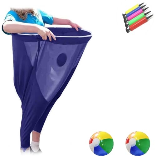 Generisch Granny Pants Hof-Spiel, 2025 Granny Pants Yard Game Set, Team Staffel Familientreffen Party Feldparty Spielset (Lila A) von Generisch
