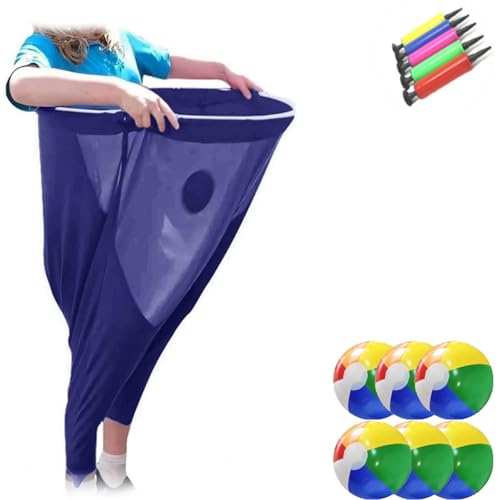 Generisch Granny Pants Hof-Spiel, 2025 Granny Pants Yard Game Set, Team Staffel Familientreffen Party Feldparty Spielset (Lila C) von Generisch