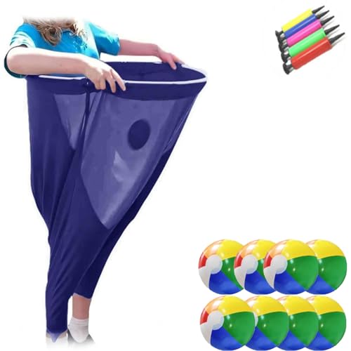 Generisch Granny Pants Hof-Spiel, 2025 Granny Pants Yard Game Set, Team Staffel Familientreffen Party Feldparty Spielset (Lila D) von Generisch
