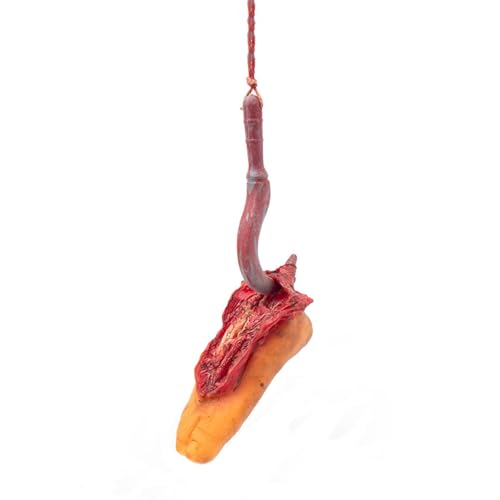 Generisch Halloween Abgetrennte Körperteile,Zerbrochene Finger,Silikon,Halloween Blutige Requisiten Anhänger für Spukhaus Zombie Party Dekoration,Halloween-Deko Outdoor/Innen(A) von Generisch