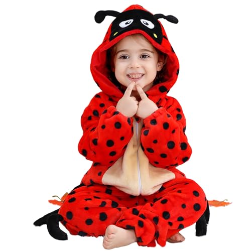 Generisch Halloween Kleinkind Kostüm Mädchen Junge Einteiler Kinderkostüm Niedliche Drucke Neugeborene Jumpsuit Bodysuit Outfits Übergroßes Sweatshirt Pumpkin Kostüm Strampler Neugeborene von Generisch