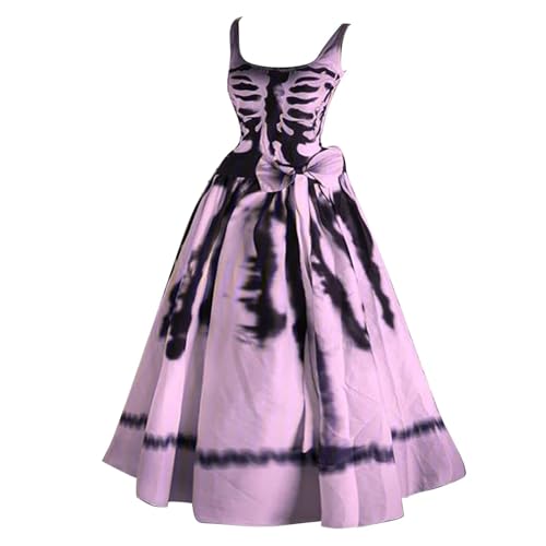 Generisch Halloween KostüM Damen Kleid Mit Blutigem,Halloween Kleidung Halloween-KostüM FüR Damen Damen Kleid Halloween Costumes Halloween Kleider MäDchen Partykleider Horror Costumes von Generisch